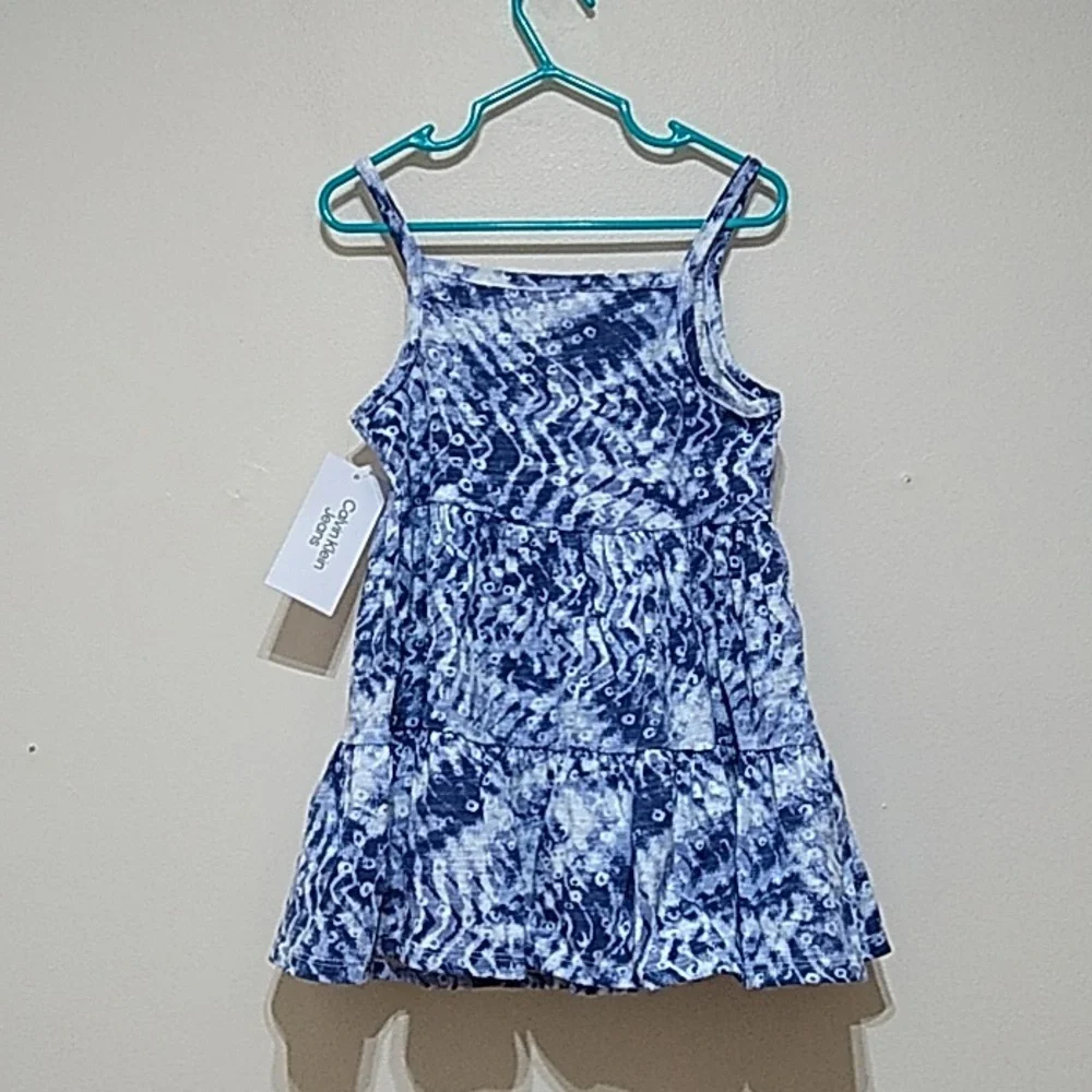Calvin Klein Little Girl's 2-Piece Tie-Dye Tunic & Leggings